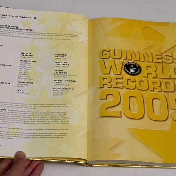 Guinness World Records 2005 Special 50th Anniversary Edition Hardcover - Picture 6 of 16